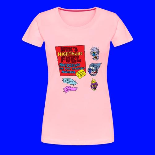 Nik's Nightmare Fuel Faces - Women's Premium T-Shirt