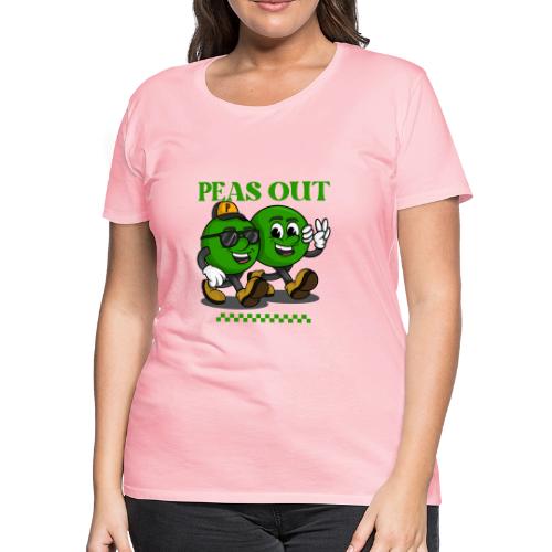 PEAS OUT! - Women's Premium T-Shirt