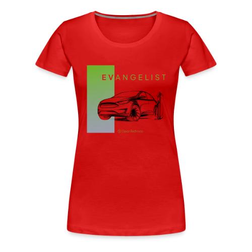 evangelist model X - Women's Premium T-Shirt
