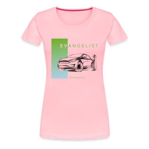 evangelist model X - Women's Premium T-Shirt