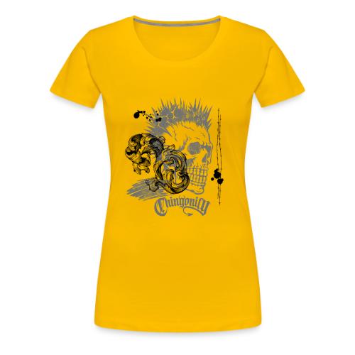 PUNK SKULL - Women's Premium T-Shirt