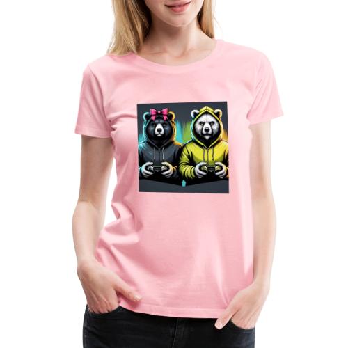 Gamer Bears - Women's Premium T-Shirt