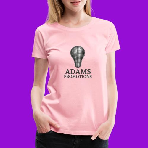 Adams Promotions Brushed Steel light Logo - Women's Premium T-Shirt
