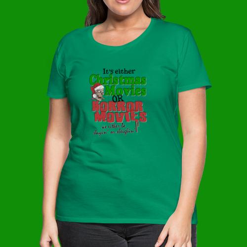 Christmas Sleighin' or Slayin' - Women's Premium T-Shirt