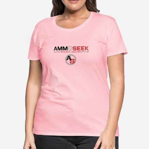 AmmoSeek Combo Logo Black - Women's Premium T-Shirt