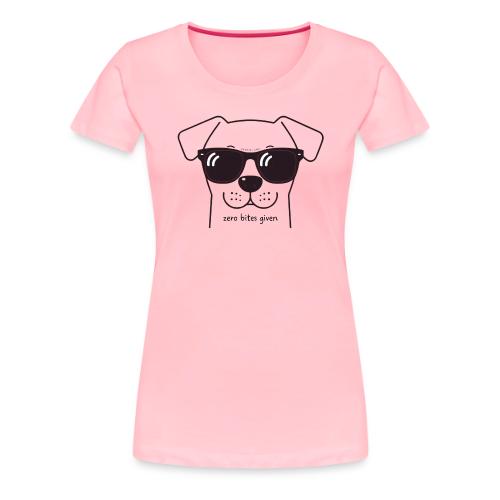 Zero Bites Given - Women's Premium T-Shirt