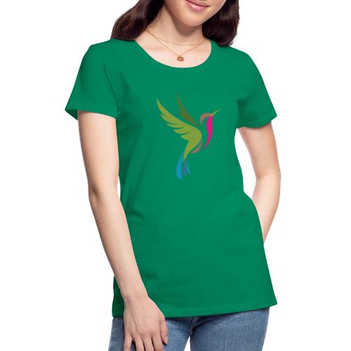 Hummingbird Spot Logo Products - Women's Premium T-Shirt