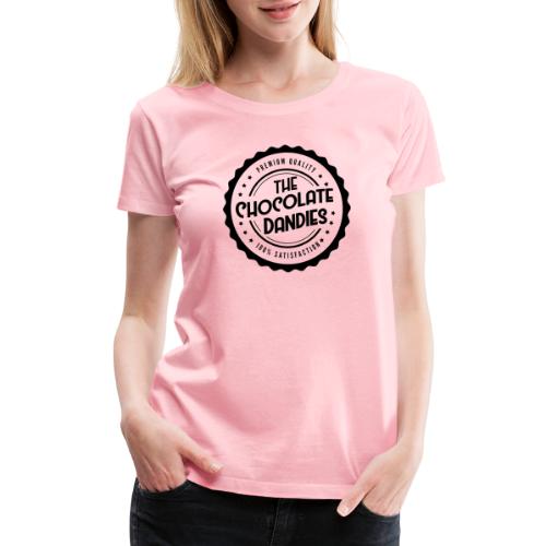 Chocolate Dandies Logo Large - Women's Premium T-Shirt
