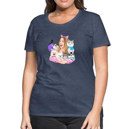 Jahnnalee & The Furry Kiddos - Women's Premium T-Shirt