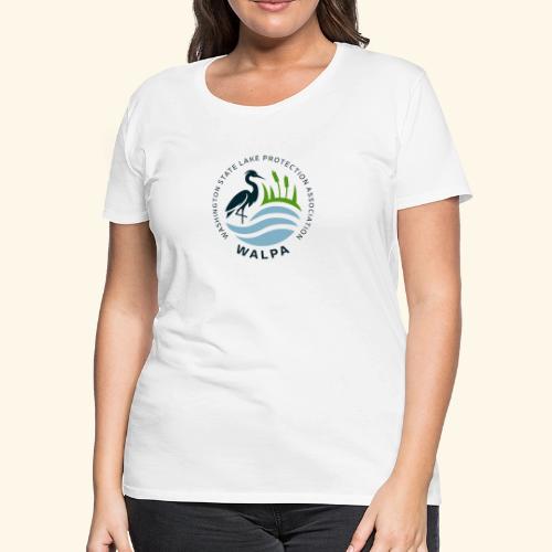 Circular Logo With Text No Background - Women's Premium T-Shirt