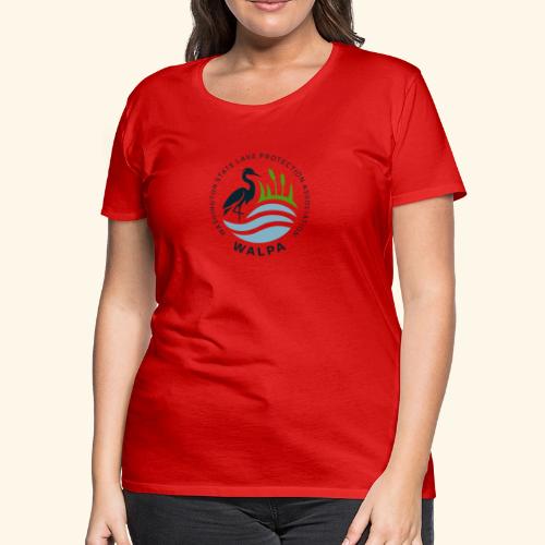 Circular Logo With Text No Background - Women's Premium T-Shirt