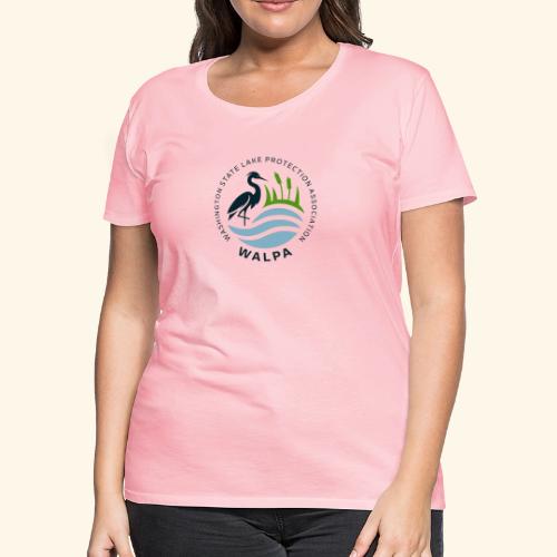 Circular Logo With Text No Background - Women's Premium T-Shirt