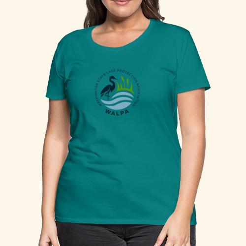 Circular Logo With Text No Background - Women's Premium T-Shirt