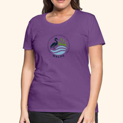 Circular Logo With Text No Background - Women's Premium T-Shirt
