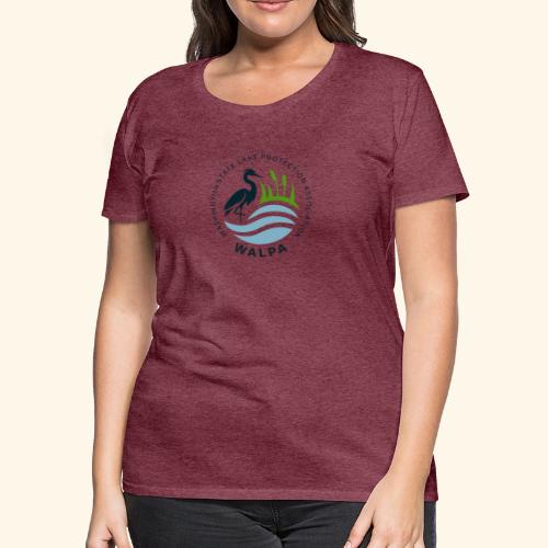 Circular Logo With Text No Background - Women's Premium T-Shirt