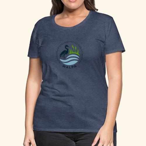 Circular Logo With Text No Background - Women's Premium T-Shirt