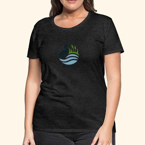 Circular Logo With Text No Background - Women's Premium T-Shirt