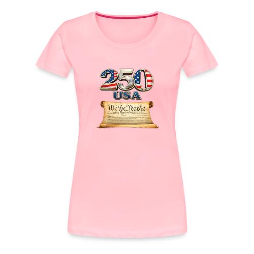 250th anniversary celebration of America - Women's Premium T-Shirt