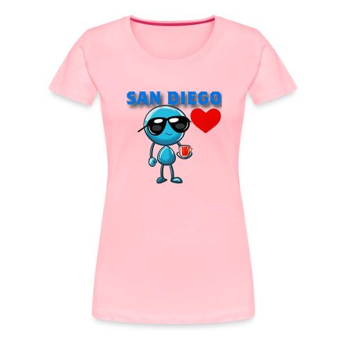 Smoon City_San Diego - Women's Premium T-Shirt