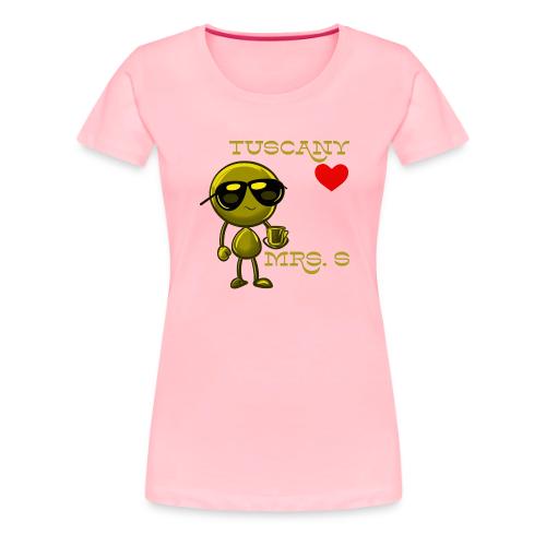 Smoon City_Tuscany Mrs. S - Women's Premium T-Shirt