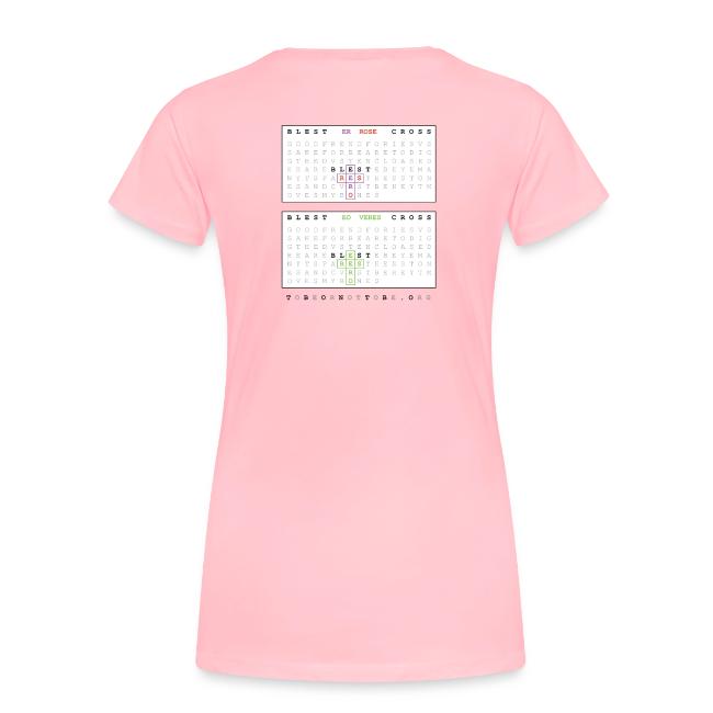 De Vere's Rose - Front & Back print - light fabric