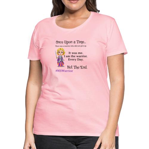 MS Warrior Woman - Women's Premium T-Shirt