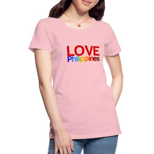 Love Philippines - Women's Premium T-Shirt