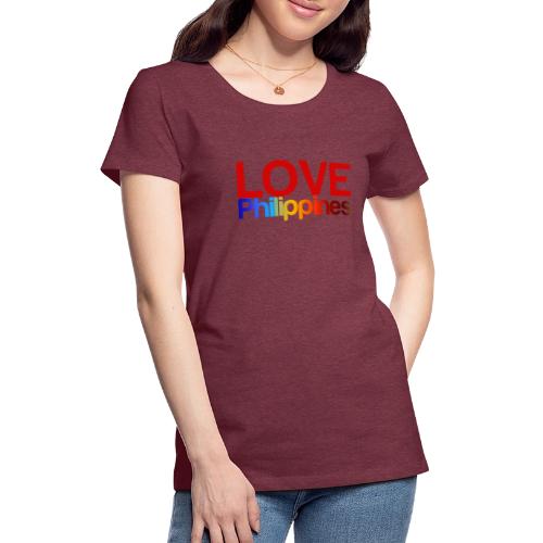 Love Philippines - Women's Premium T-Shirt
