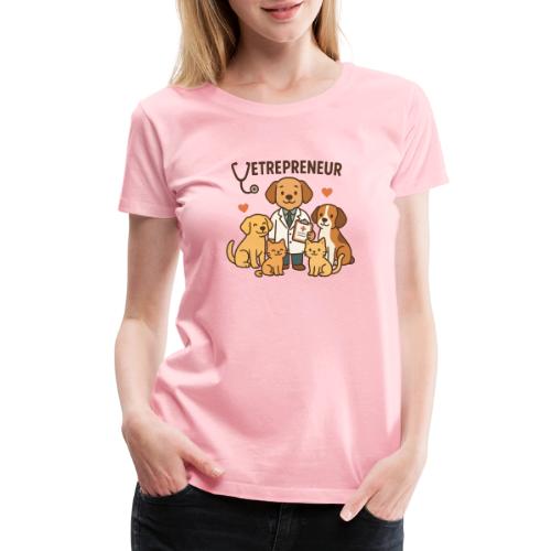 Calling the Doggie Doctor! - Women's Premium T-Shirt