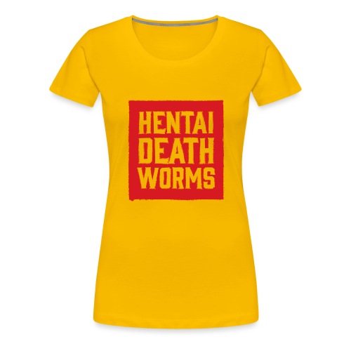 Death worm red solid - Women's Premium T-Shirt