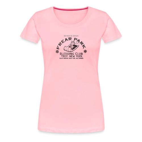 RO Frear Park Sledding Club Distressed Dark - Women's Premium T-Shirt
