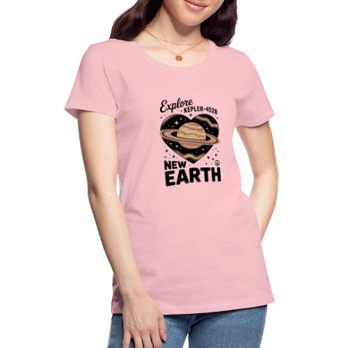Explore Kepler-452b – New Earth Adventure - Women's Premium T-Shirt