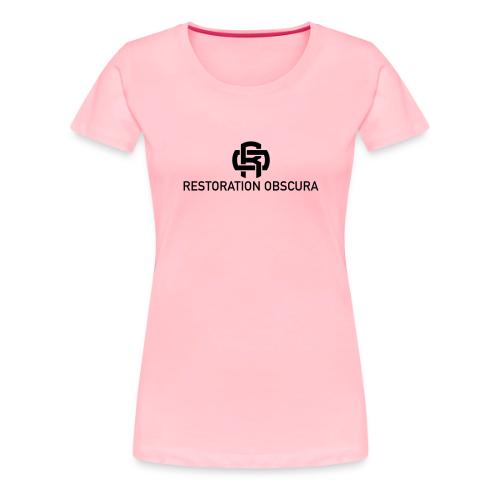 Restoration Obscura Alternate Logo - Women's Premium T-Shirt