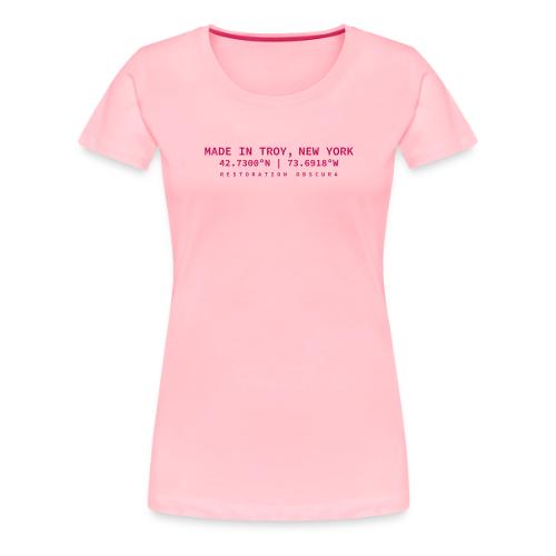 RO Troy Source Code - Women's Premium T-Shirt