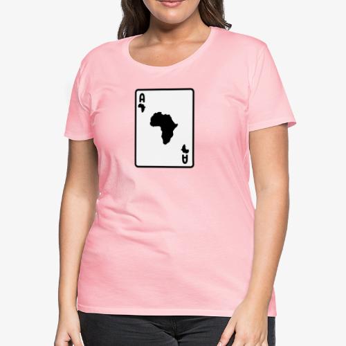 The Africa Card - Women's Premium T-Shirt