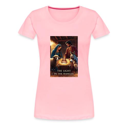 Nativity Manger T-Shirt - Women's Premium T-Shirt