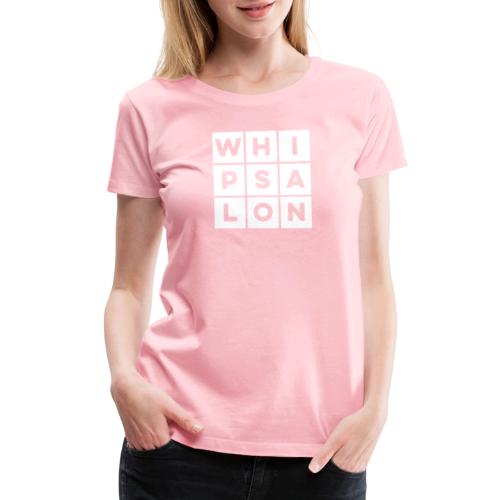 WHI PSA LON block white - Women's Premium T-Shirt