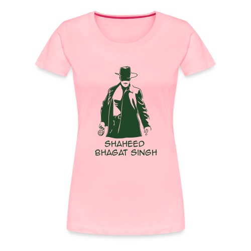 3XL & 4XL Bhagat Singh - Women's Premium T-Shirt
