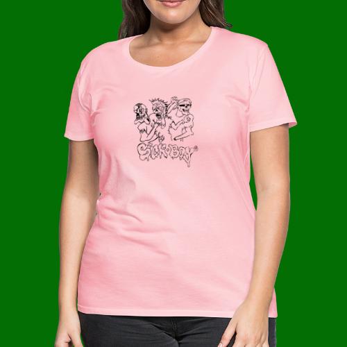 SickBoys Zombie - Women's Premium T-Shirt