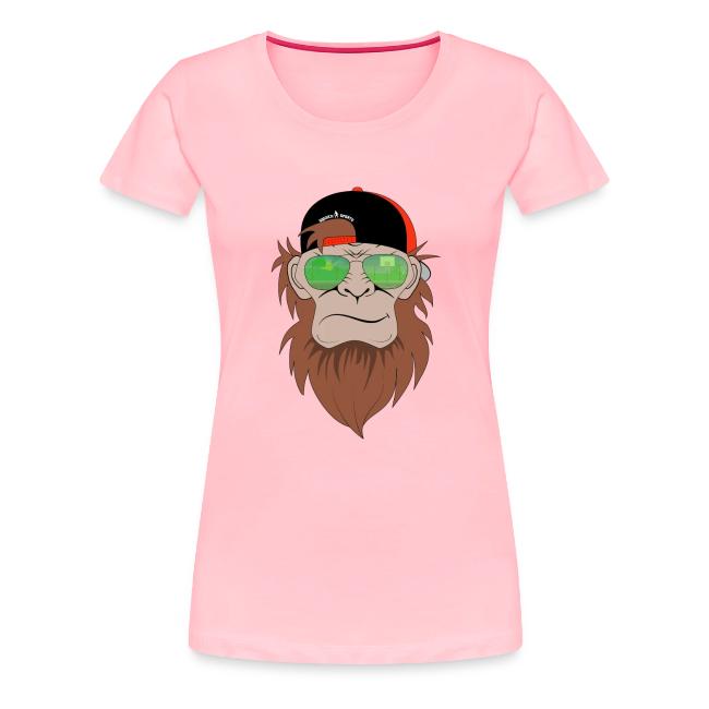 Squatch Basketball Cartoon