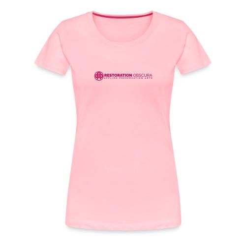 Restoration Obscura Applied Preservation Arts Logo - Women's Premium T-Shirt