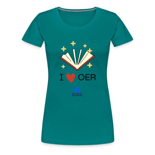 I love OER - Women's Premium T-Shirt