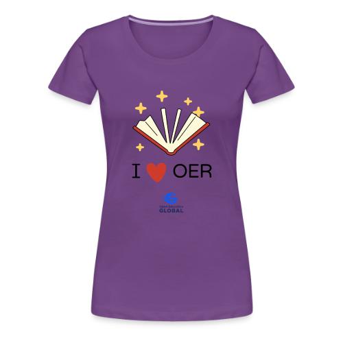 I love OER - Women's Premium T-Shirt