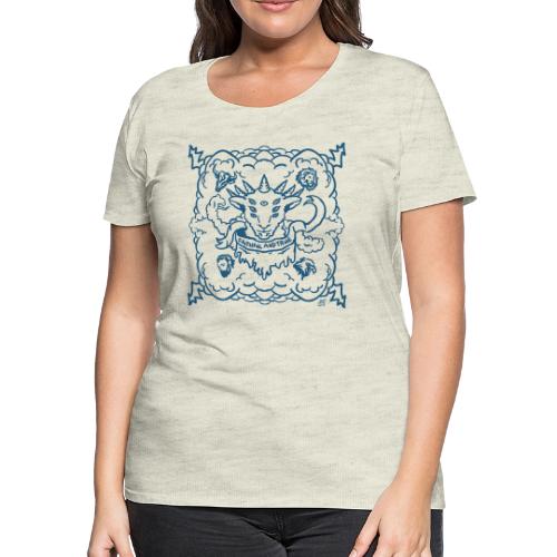 Revelation Lamb Blue - Women's Premium T-Shirt
