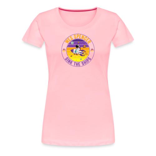 Sink the Ships | Wes Spencer Crypto - Women's Premium T-Shirt