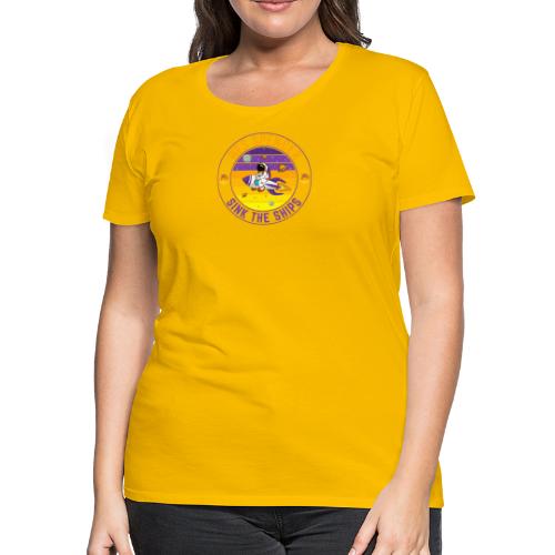 Sink the Ships | Wes Spencer Crypto - Women's Premium T-Shirt