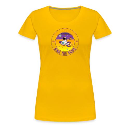 Sink the Ships | Wes Spencer Crypto - Women's Premium T-Shirt