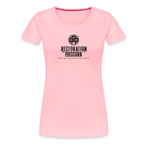 Restoration Obscura Propaganda Logo - Women's Premium T-Shirt