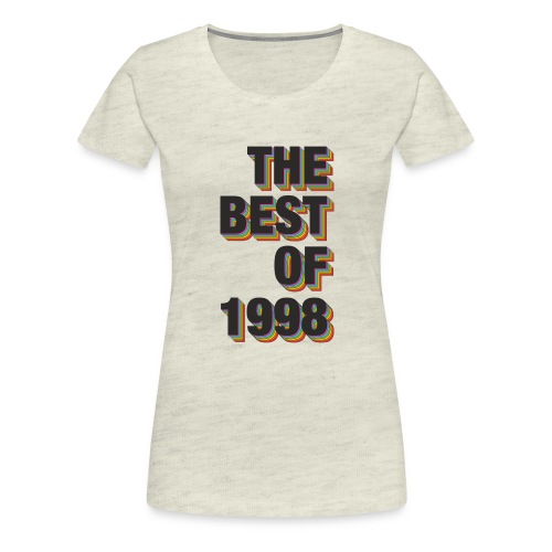 The Best Of 1998 - Women's Premium T-Shirt