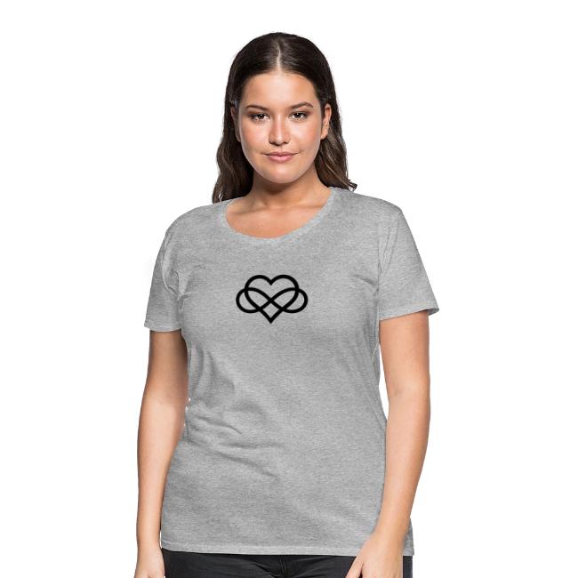 Infinity Heart (black)